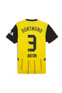 Fotbalové Dres Borussia Dortmund Waldemar Anton #3 Domácí Oblečení 2024-25 Krátký Rukáv